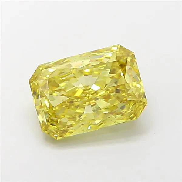 2.06ct Radiant Lab Grown Diamond (Colour Fancy Intense Yellow, Clarity SI1, IGI Certified)