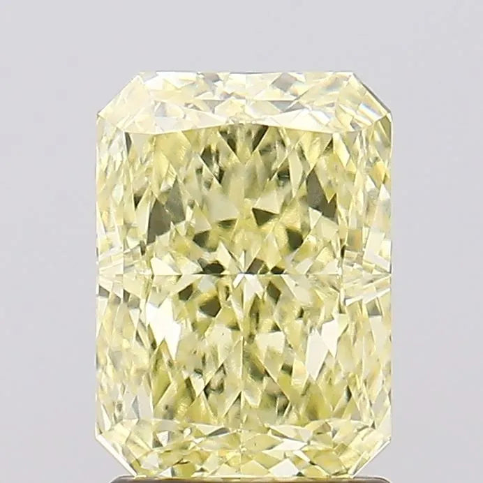 2.06ct Radiant Lab Grown Diamond (Colour Fancy Intense Yellow, Clarity VVS2, IGI Certified)