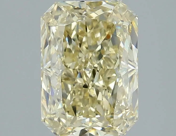 2.06ct Radiant Lab Grown Diamond (Colour Fancy Light Yellow, Clarity VS1, IGI Certified)