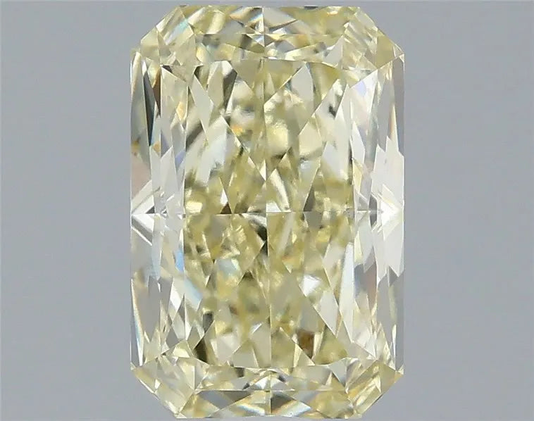 2.06ct Radiant Lab Grown Diamond (Colour Fancy Light Yellow, Clarity VS1, IGI Certified)