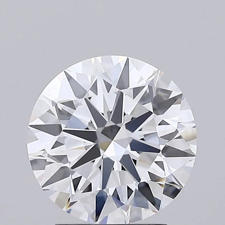 2.06ct Round Lab Grown Diamond (Colour D, Clarity IF, Cut ID, IGI Certified)