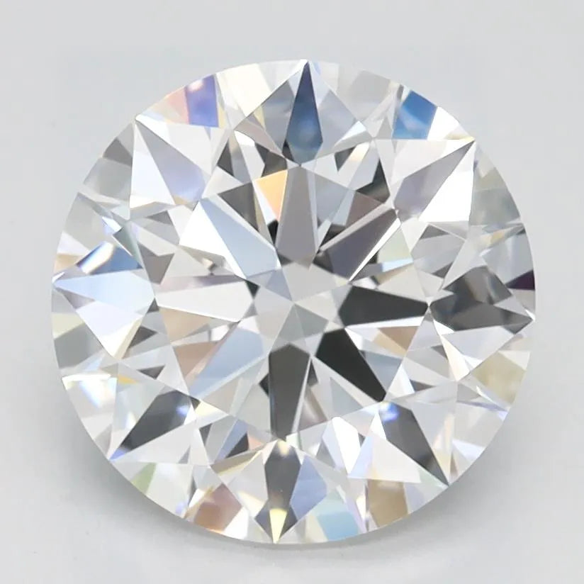 2.06ct Round Lab Grown Diamond (Colour D, Clarity VVS1, Cut ID, IGI Certified)
