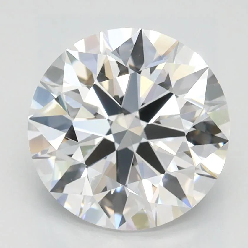 2.06ct Round Lab Grown Diamond (Colour D, Clarity VVS1, Cut ID, IGI Certified)