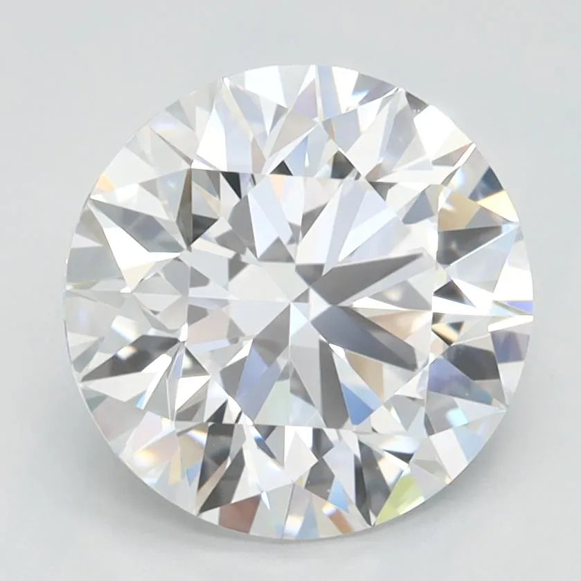 2.06ct Round Lab Grown Diamond (Colour D, Clarity VVS1, Cut ID, IGI Certified)