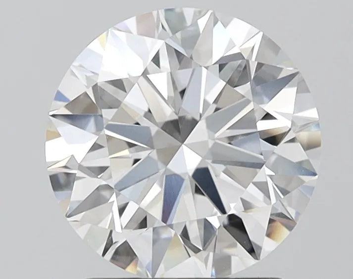 2.06ct Round Lab Grown Diamond (Colour E, Clarity VVS2, Cut ID, IGI Certified)