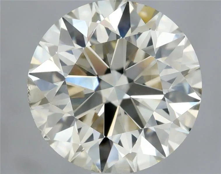 2.06ct Round Natural Diamond (Colour L, Clarity SI1, Cut EX, IGI Certified)