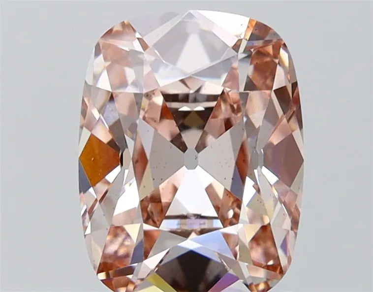 2.07ct Cushion modified Lab Grown Diamond (Colour Fancy Brownish Pink, Clarity VS2, IGI Certified)