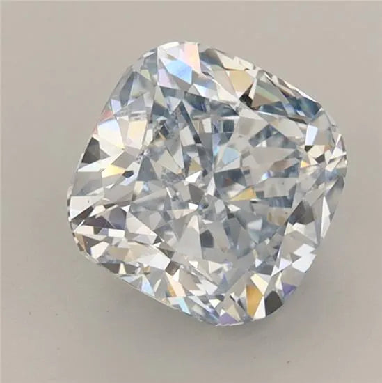 2.07ct Cushion modified Lab Grown Diamond (Colour Fancy Light Blue, Clarity VS1, IGI Certified)