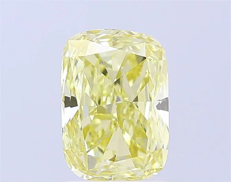 2.07ct Cushion modified Lab Grown Diamond (Colour Fancy Yellow, Clarity VS1, IGI Certified)