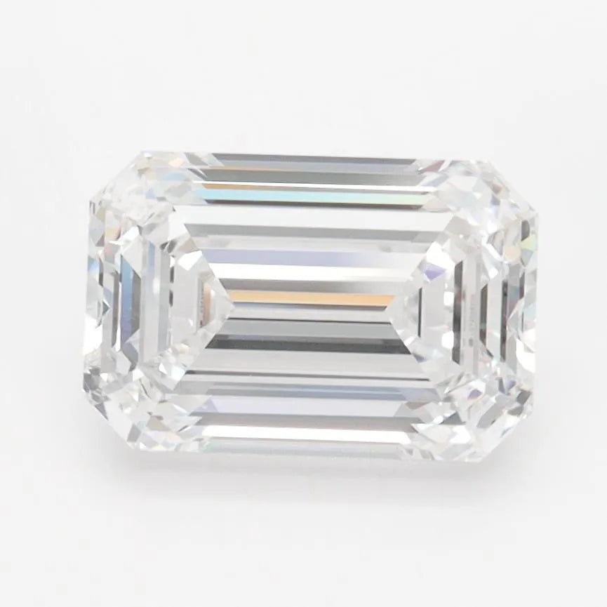 2.07ct Emerald Lab Grown Diamond (Colour D, Clarity VVS1, IGI Certified)