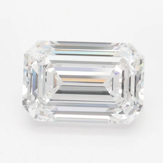 2.07ct Emerald Lab Grown Diamond (Colour D, Clarity VVS1, IGI Certified)