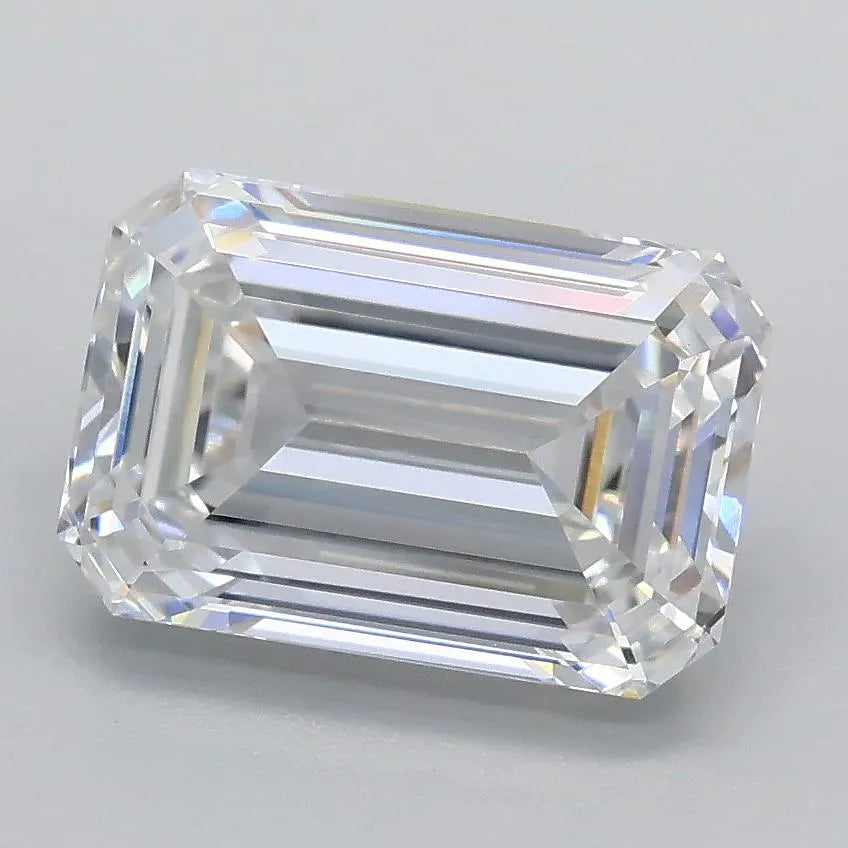 2.07ct Emerald Lab Grown Diamond (Colour D, Clarity VVS2, IGI Certified)
