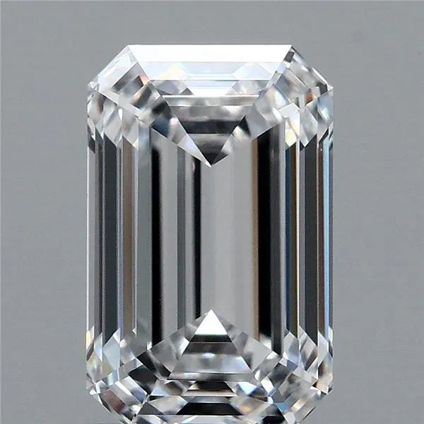 2.07ct Emerald Lab Grown Diamond (Colour D, Clarity VVS2, IGI Certified)