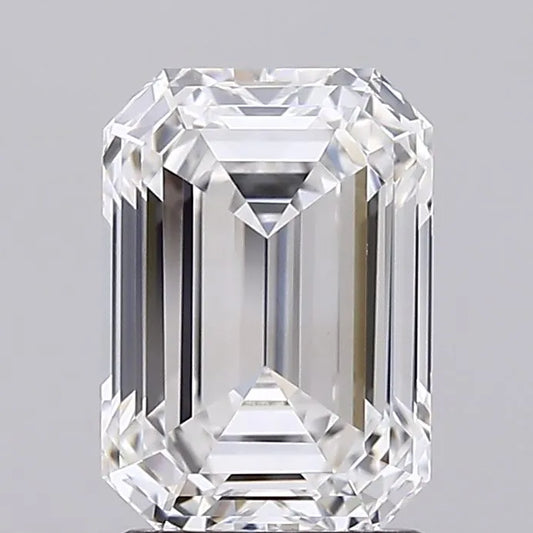 2.07ct Emerald Lab Grown Diamond (Colour E, Clarity IF, IGI Certified)