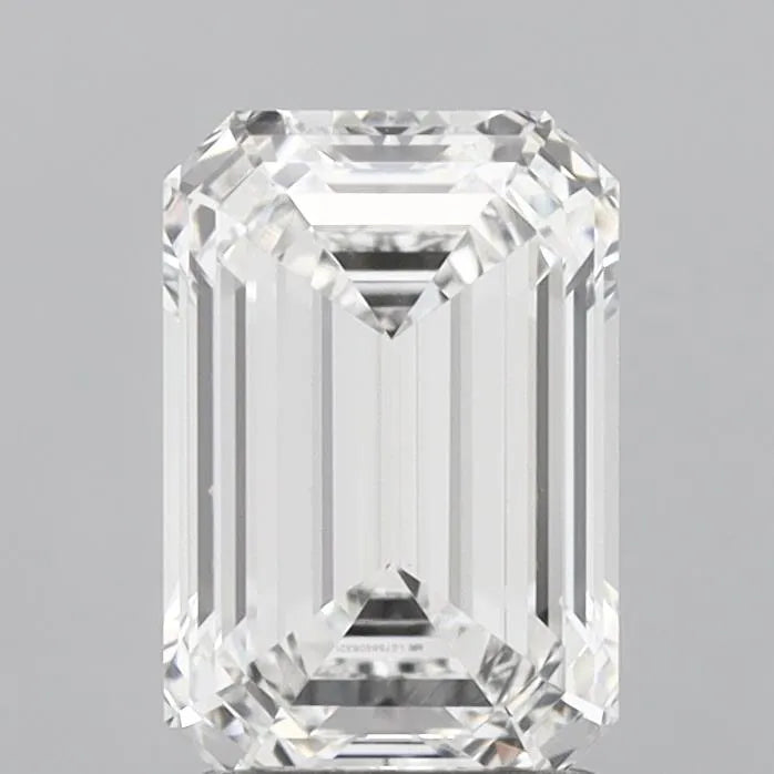2.07ct Emerald Lab Grown Diamond (Colour E, Clarity VVS1, IGI Certified)