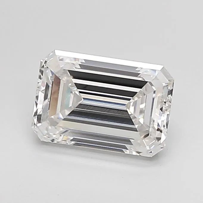 2.07ct Emerald Lab Grown Diamond (Colour F, Clarity VS1, IGI Certified)