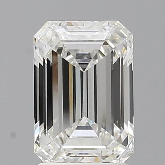 2.07ct Emerald Lab Grown Diamond (Colour F, Clarity VVS2, IGI Certified)