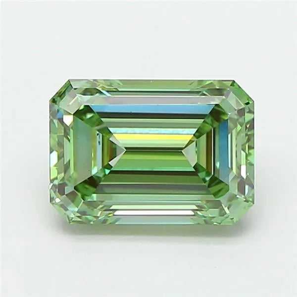 2.07ct Emerald Lab Grown Diamond (Colour Fancy Vivid Green, Clarity VS1, IGI Certified)