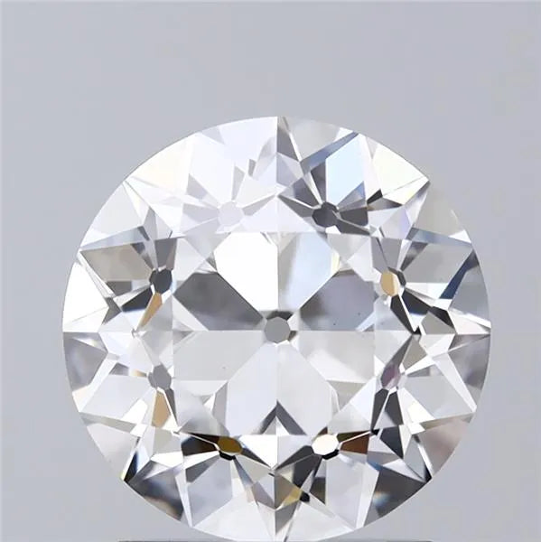 2.07ct European cut Lab Grown Diamond (Colour D, Clarity VVS2, IGI Certified)