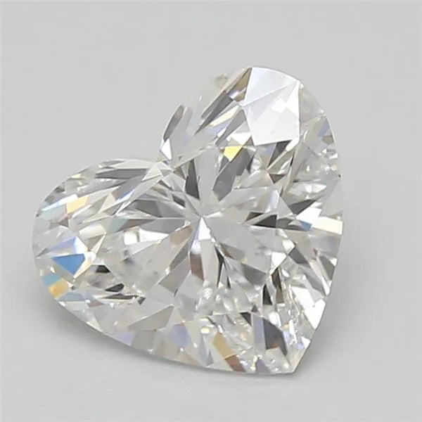 2.07ct Heart Lab Grown Diamond (Colour D, Clarity VVS2, IGI Certified)