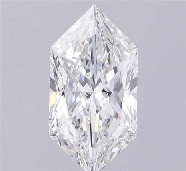 2.07ct Hexagonal Lab Grown Diamond (Colour E, Clarity VVS2, IGI Certified)
