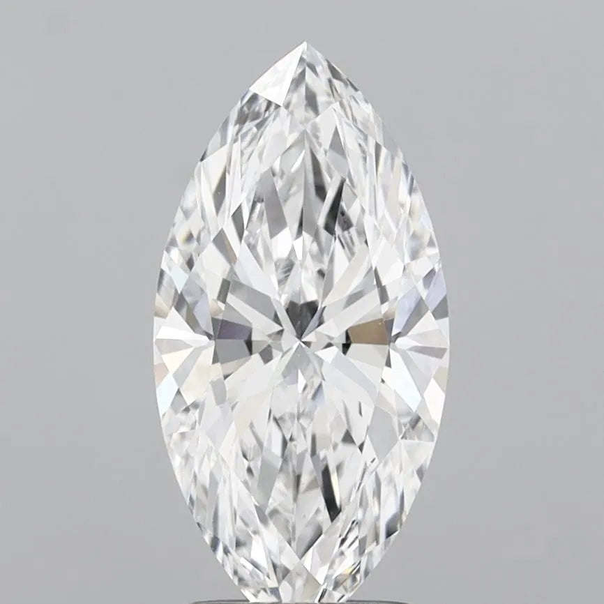2.07ct Marquise Lab Grown Diamond (Colour D, Clarity VVS2, IGI Certified)