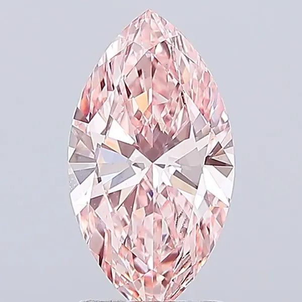 2.07ct Marquise Lab Grown Diamond (Colour Fancy Vivid Pink, Clarity VVS2, IGI Certified)