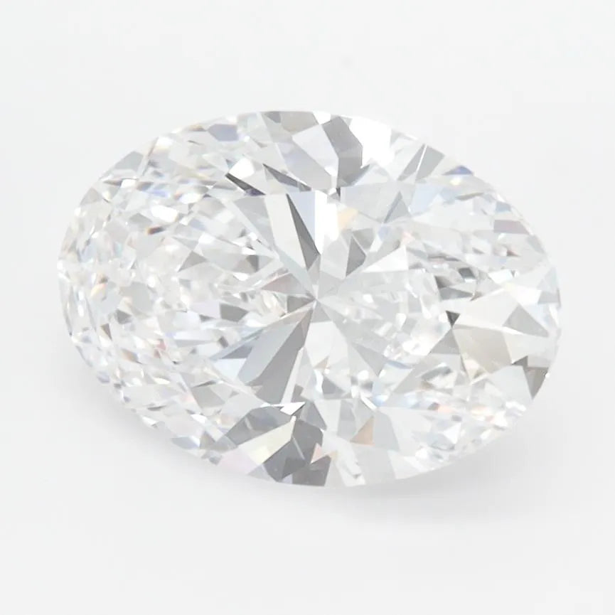 2.07ct Oval Lab Grown Diamond (Colour D, Clarity IF, IGI Certified)