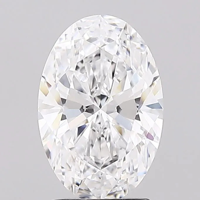 2.07ct Oval Lab Grown Diamond (Colour D, Clarity IF, IGI Certified)