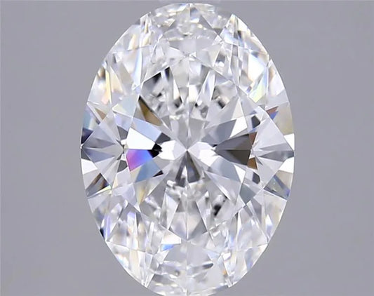 2.07ct Oval Lab Grown Diamond (Colour D, Clarity VVS1, IGI Certified)