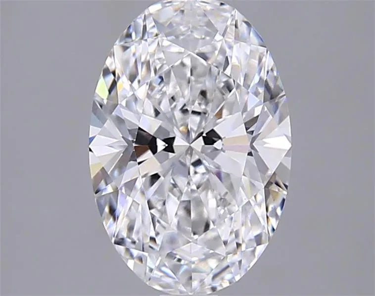 2.07ct Oval Lab Grown Diamond (Colour D, Clarity VVS2, IGI Certified)