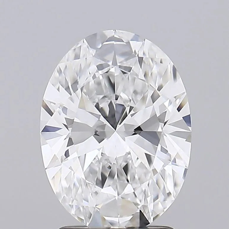 2.07ct Oval Lab Grown Diamond (Colour D, Clarity VVS2, IGI Certified)
