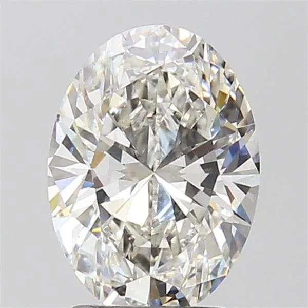 2.07ct Oval Lab Grown Diamond (Colour G, Clarity VS2, IGI Certified)