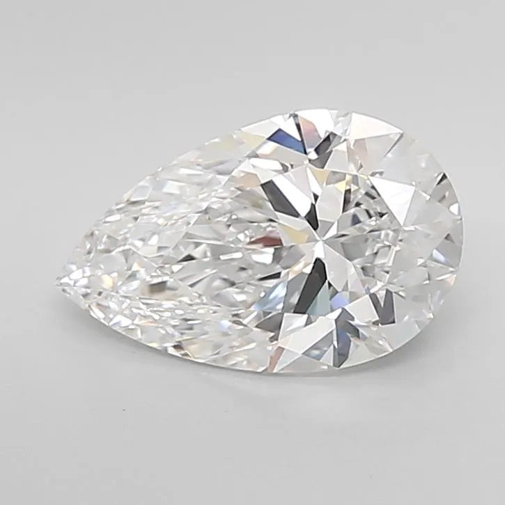 2.07ct Pear Lab Grown Diamond (Colour D, Clarity VVS1, Cut EX, IGI Certified)