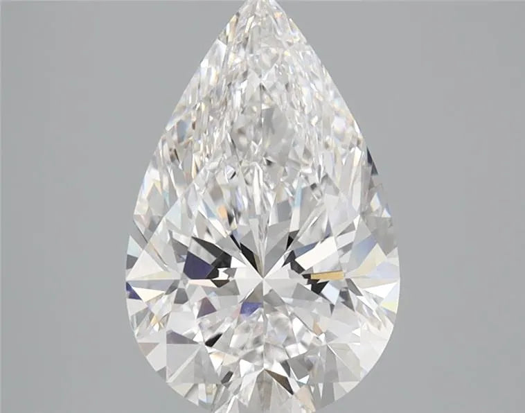2.07ct Pear Lab Grown Diamond (Colour E, Clarity VVS2, GIA Certified)