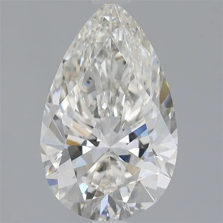 2.07ct Pear Lab Grown Diamond (Colour F, Clarity VVS2, IGI Certified)