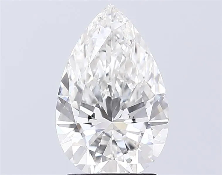 2.07ct Pear Lab Grown Diamond (Colour F, Clarity VVS2, IGI Certified)