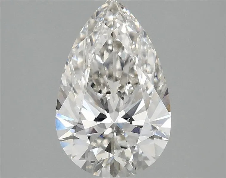 2.07ct Pear Lab Grown Diamond (Colour G, Clarity VVS2, IGI Certified)