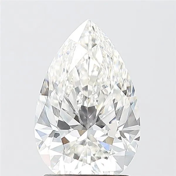 2.07ct Pear Lab Grown Diamond (Colour G, Clarity VVS2, IGI Certified)