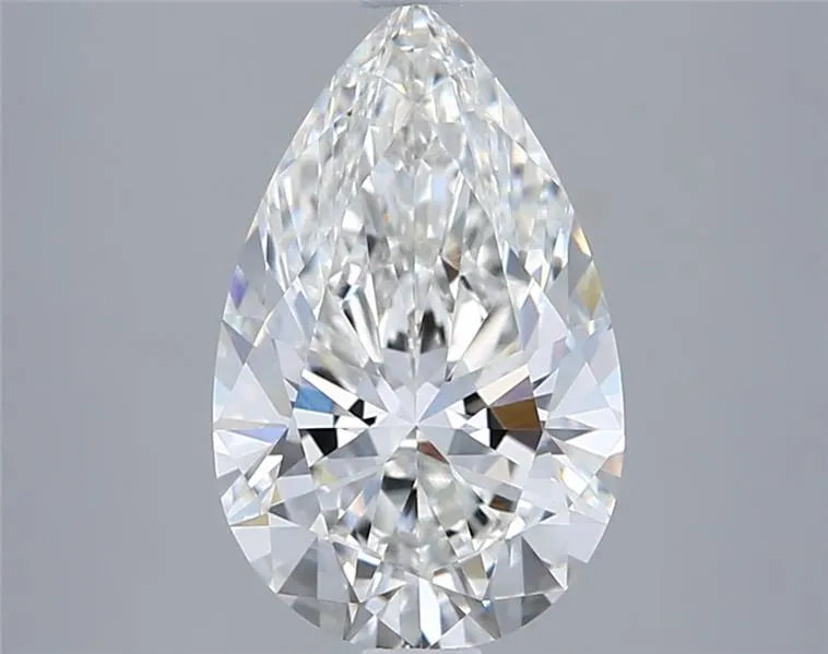 2.07ct Pear Lab Grown Diamond (Colour G, Clarity VVS2, IGI Certified)