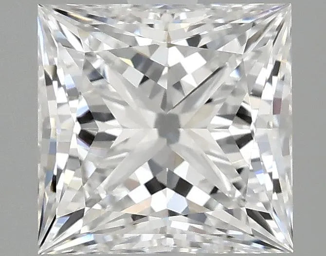 2.07ct Princess Lab Grown Diamond (Colour D, Clarity VVS2, IGI Certified)