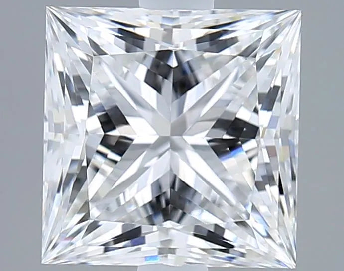 2.07ct Princess Lab Grown Diamond (Colour E, Clarity VVS2, IGI Certified)