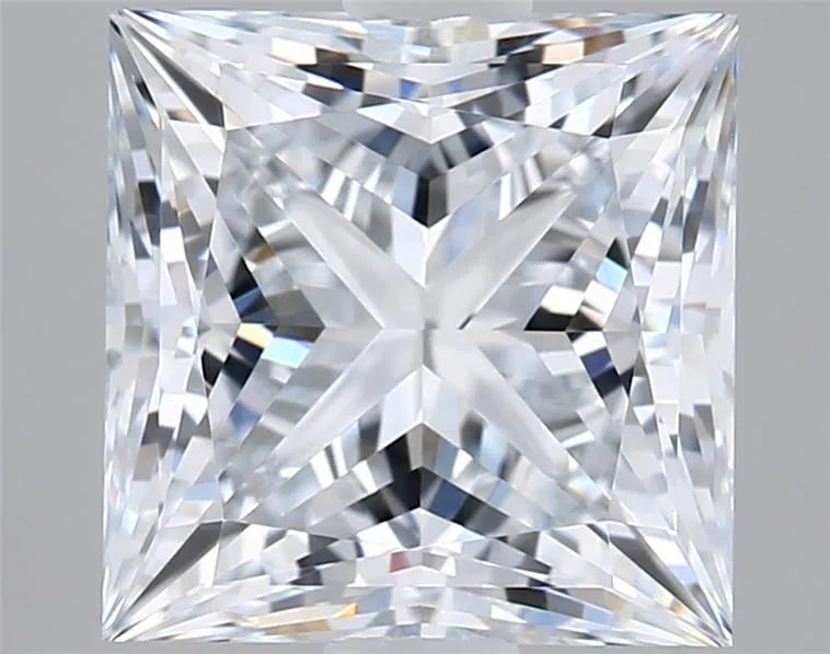 2.07ct Princess Lab Grown Diamond (Colour F, Clarity VVS1, IGI Certified)