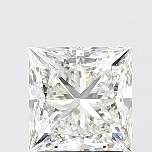 2.07ct Princess Lab Grown Diamond (Colour G, Clarity VVS2, IGI Certified)