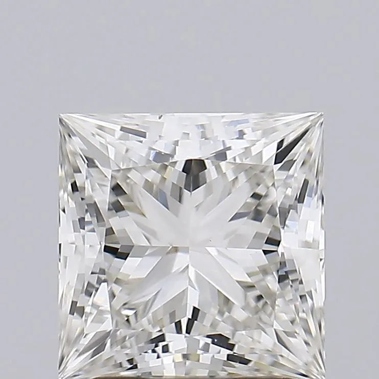 2.07ct Princess Lab Grown Diamond (Colour H, Clarity VVS2, IGI Certified)
