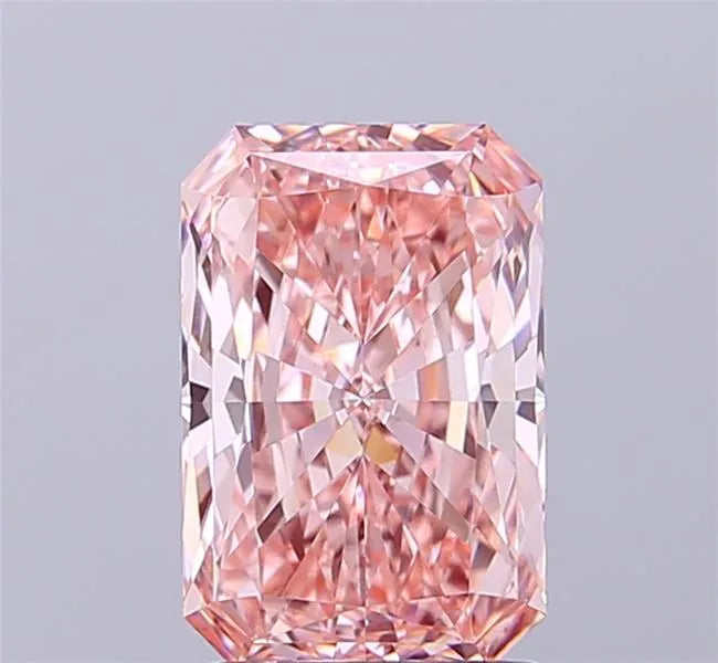 2.07ct Radiant Lab Grown Diamond (Colour Fancy Intense Pink, Clarity VVS2, IGI Certified)