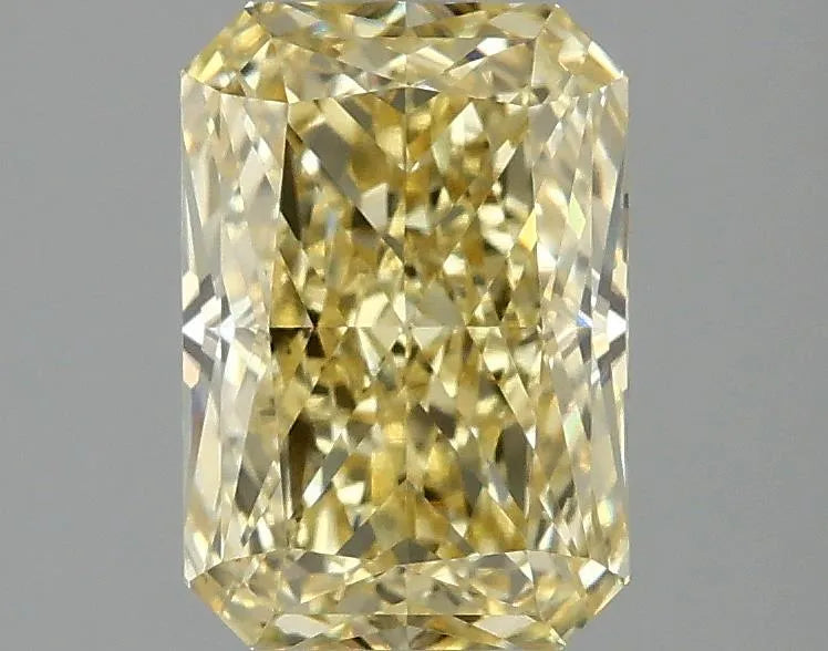 2.07ct Radiant Lab Grown Diamond (Colour Fancy Vivid Yellow, Clarity VS2, IGI Certified)