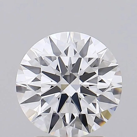 2.07ct Round Lab Grown Diamond (Colour D, Clarity IF, Cut ID, IGI Certified)