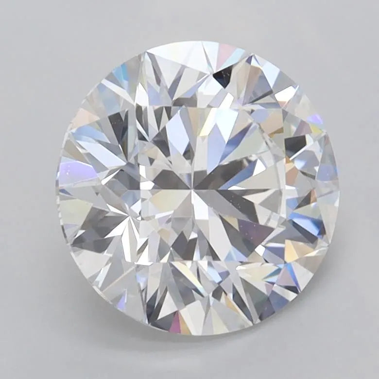 2.07ct Round Lab Grown Diamond (Colour D, Clarity VVS1, Cut ID, IGI Certified)
