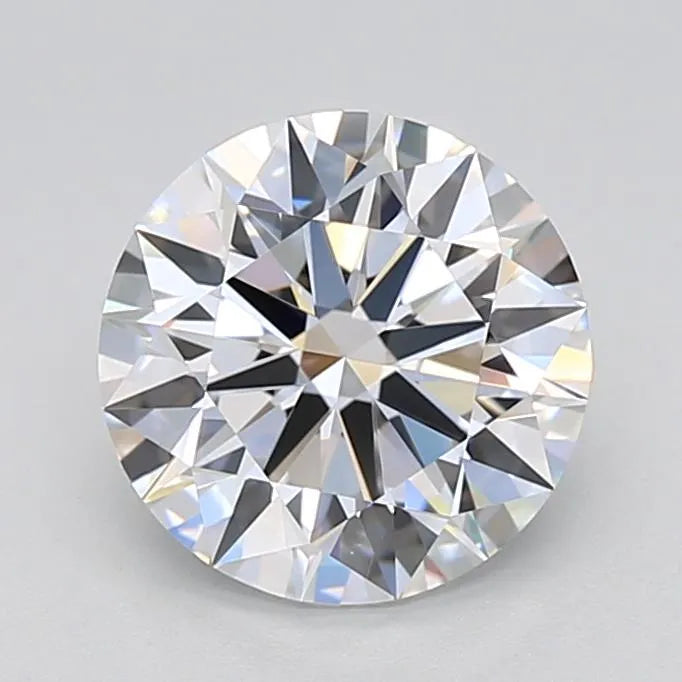 2.07ct Round Lab Grown Diamond (Colour D, Clarity VVS1, Cut ID, IGI Certified)